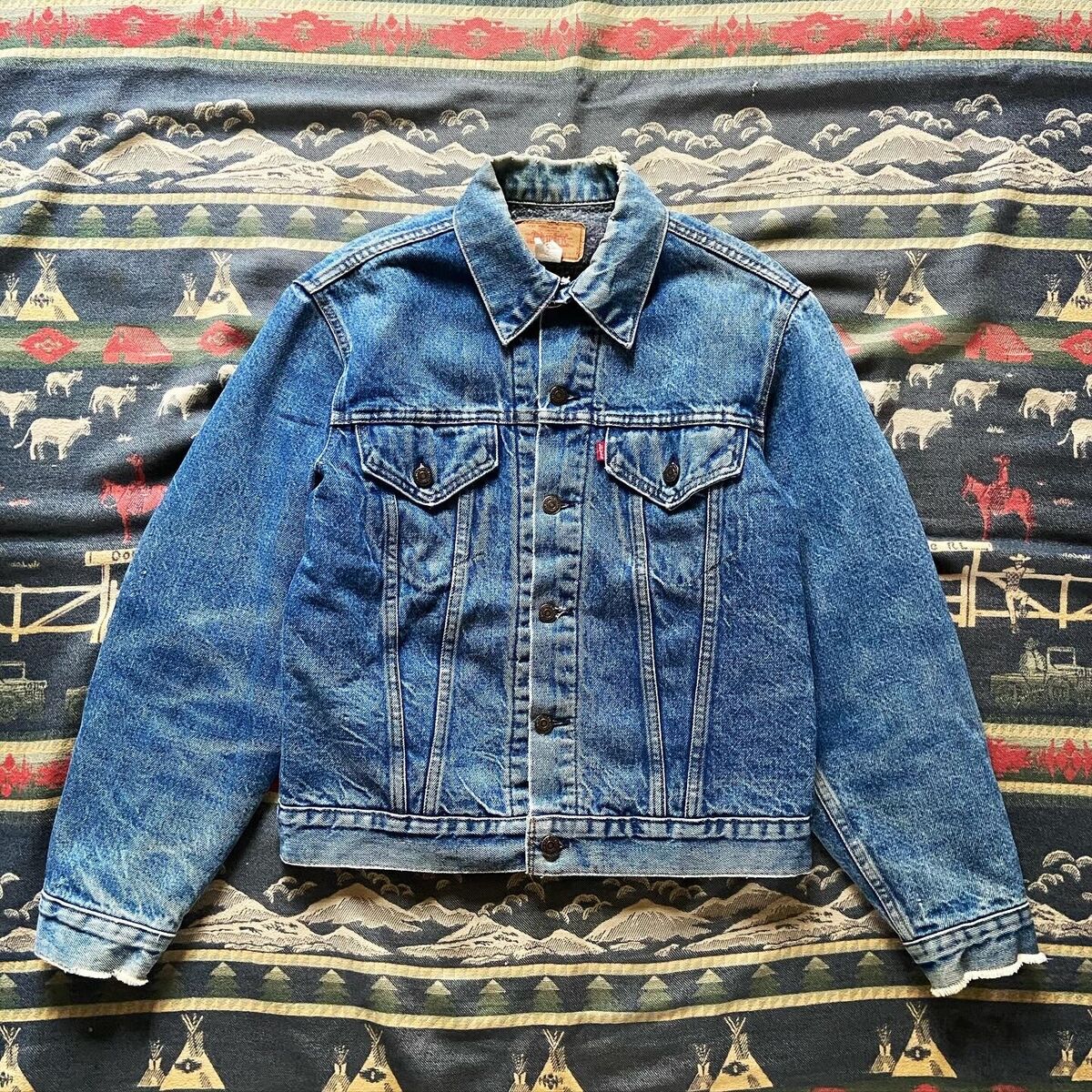 Made in USA 🇺🇸 1970's Levi's 70505-0317 Flannel Lined Made in USA 🇺🇸 1970's Levi's 70505-0317 Flannel Lined