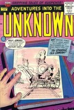 Cover of Adventures into the Unknown #104