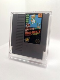 1/1 UNIQUE Super Mario Bros 2 JAP. VERSION IN AMERICAN CARTRIDGE NES GAME