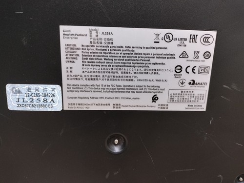Aruba 2930F JL258A 8-Ports 2SFP+ 8G PoE+ Switch *SOLD AS-IS* - Picture 6 of 6