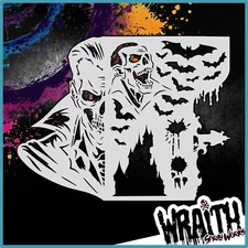 Vampire Curse - Reusable Airbrush Stencil Template