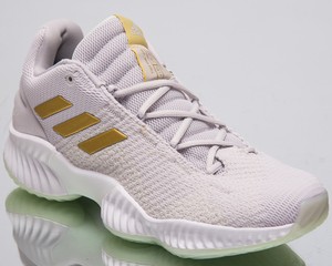 adidas Pro Bounce 2018 Low Men's Basketball Shoes Grey One Gold Sneakers B41863 | eBay