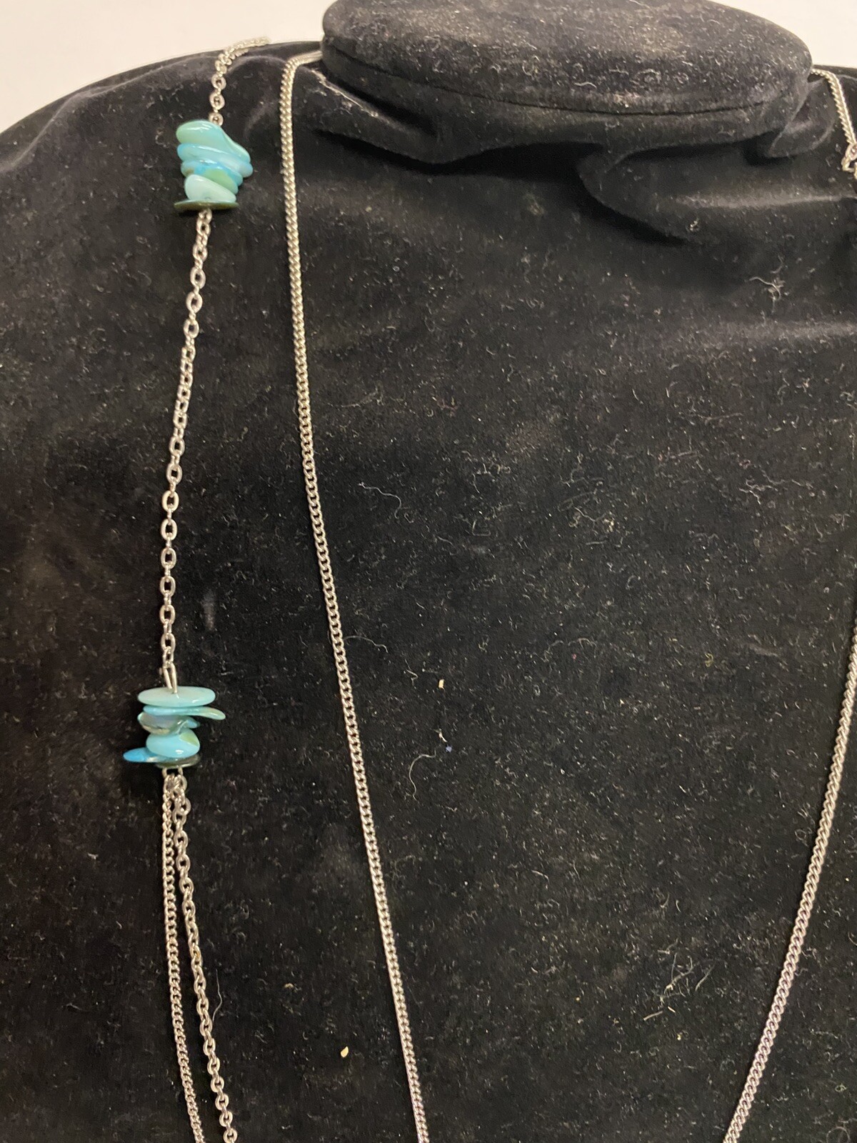 Statement Evil eye Vintage Necklace - image 3