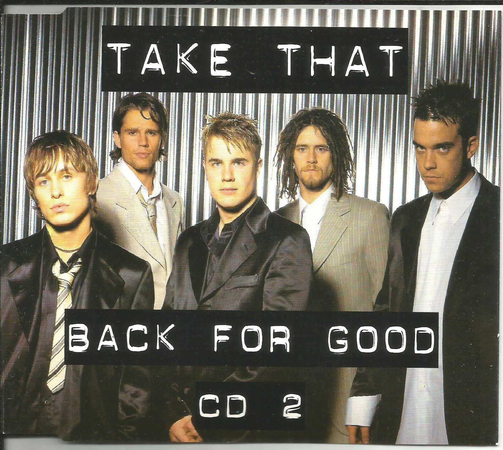 Robbie Williams TAKE THAT Back for Good MIX & 3 UNRELEASED CD Single SEALED