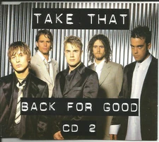 Robbie Williams TAKE THAT Back for Good MIX & 3 UNRELEASED CD Single SEALED 
