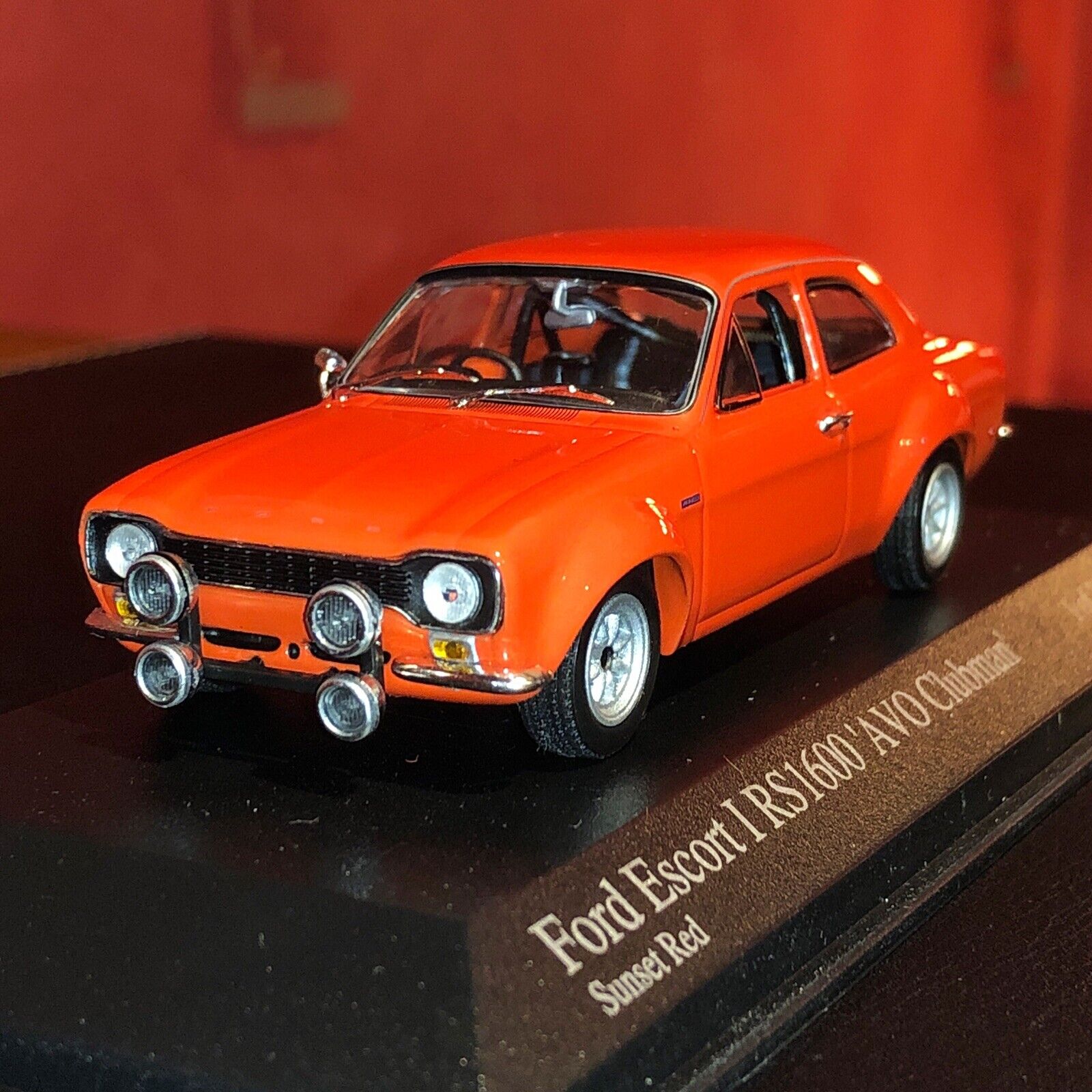 MINICHAMPS 1/43 Ford Escort RS 1600 ミニカー-