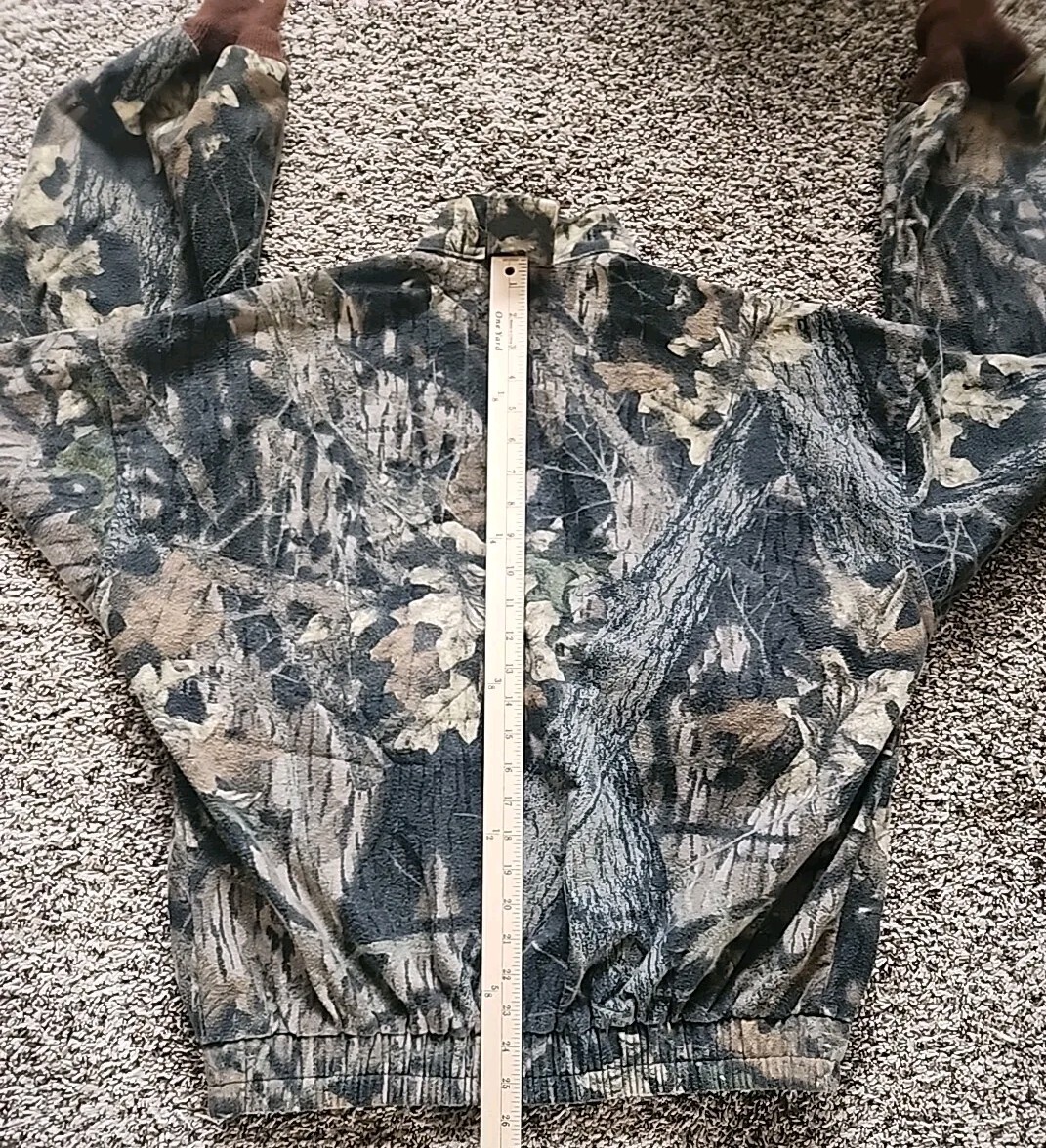 VTG 90s Mossy Oak Camouflage Hunting Jacket 80s Size L USA VTG 90s Mossy Oak Camouflage Hunting Jacket 80s Size L USA