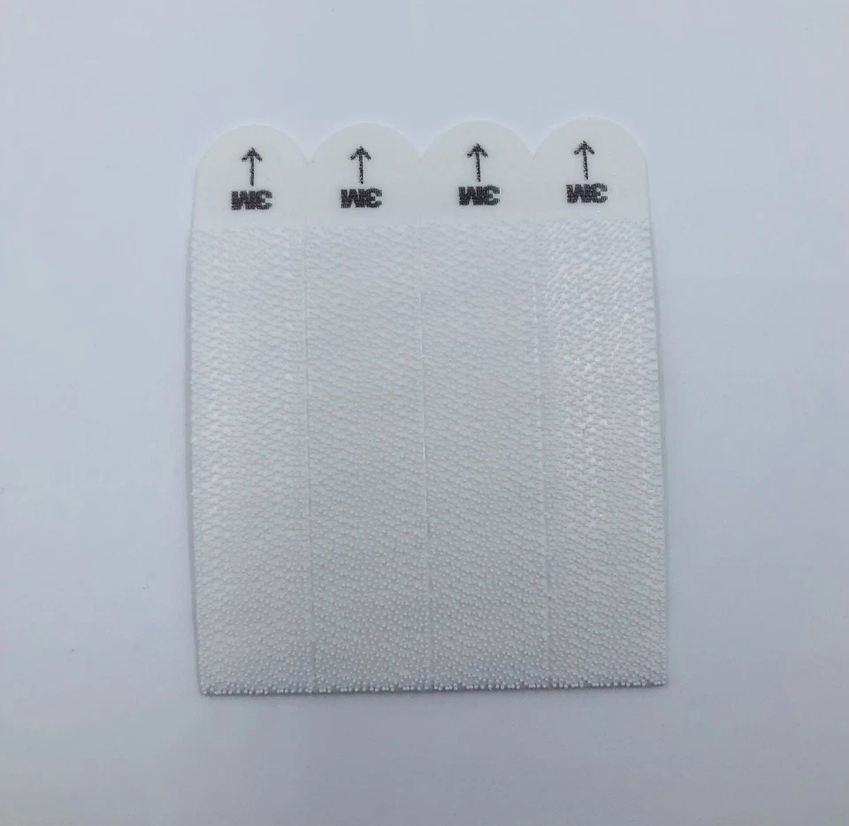 4 Large Command Brand Picture Hanging Strips 2 Pairs 3M Damage Free Strip 3.65" - Image 2 of 4