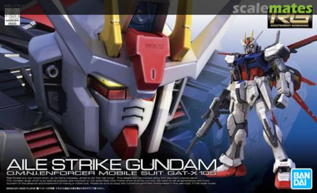 RG - Aile Strike Gundam O.M.N.I.Enforcer Mobile Suit GAT-X105 (1
