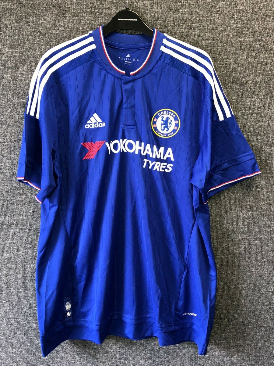 Adidas Chelsea Home Shirt 2015/16 XL Printed TD019 AA 03 | eBay
