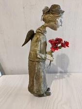 Скульптурная кукла из папье-маше МАКИ   ручной работы