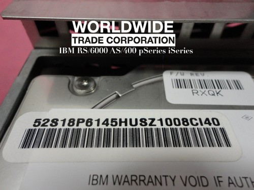 IBM 18P6145 22R0612 72.8GB 10K RPM SSA Disk Hard Drive Module pSeries w/ Bracket - Picture 4 of 5