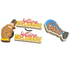 Croc Charms set of 4 - Multicolor