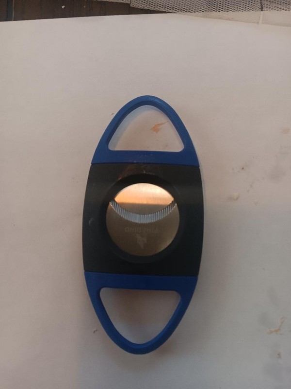 COLIBRI FIREBIRD SABER 70RG SERRATED CIGAR CUTTER BLACK NEW IN BOX