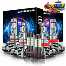 For Jeep Grand Cherokee 2011-2013 Faro alto/bajo + Bombillas de luces antiniebla