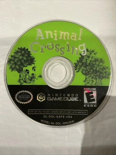 Animal Crossing Nintendo GameCube - DISC ONLY - Tested And Working