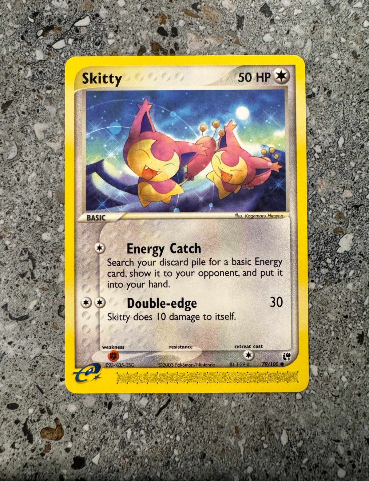 Pokemon TCG Cards Skitty 79/100 Sandstorm NM-M