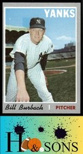 1970 Topps #167 Bill Burbach