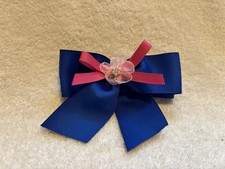 Vintage Clip On Style Hair Bow