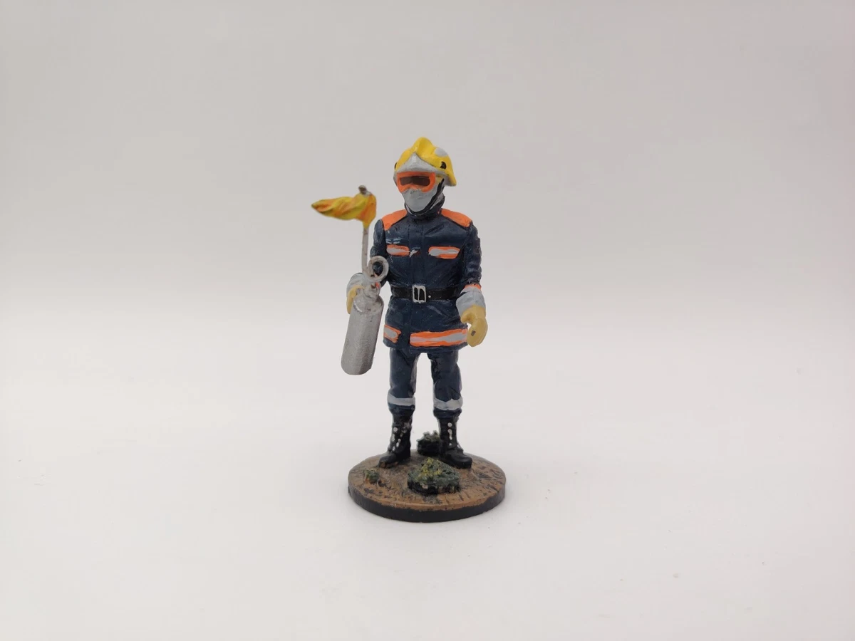 Figurine Del Prado - Pompier De Berlin Allemagne 2003 - Collection Pompiers Du Monde