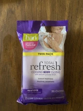 ban total refresh cooling body cloths restore 20 total cloths