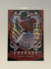2020 Panini Chronicles - Crusade Ketel Marte #14 Ruby Wave Prizm /199