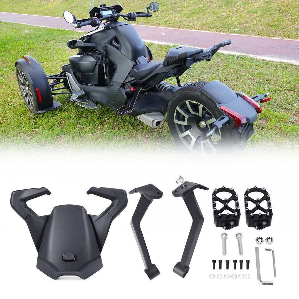 Passenger Seat & Foot Peg Footrest For Can Am Ryker 600 900 2019-2025 #219400842 Foto 2 de 4