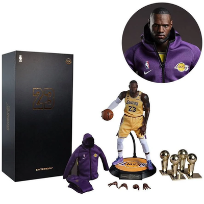 レブロン・ジェームズ　1/6 フィギュア　NBA LeBron James Enterbay Lakers Exclusive Edition 1/6 Scale 12