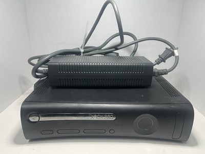 Xbox 360 Elite Jasper Black Console 120GB Factory Reset and Tested Working