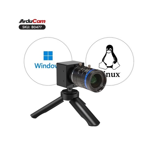 Arducam 20MP USB Camera Module, 120fps High-Speed Camera, USB 3.0 Webcam with... - Afbeelding 2 van 8