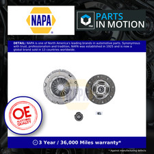 Clutch Kit 3pc (Cover+Plate+Releaser) fits SEAT LEON 1.4 12 to 20 NAPA Quality