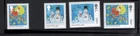 Great Britain Sc 3674-3677  2017 Christmas stamp set mint NH