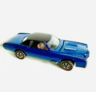 Hot Wheels Redline 1968 Custom Eldorado US Blue w Tan Interior Complete Original