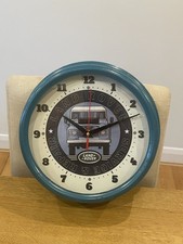 Blue Land Rover Clock In Working Order