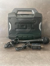 ION Audio Sport Boom IPA162B All-Weather Speaker w/ Mic  Power Cable