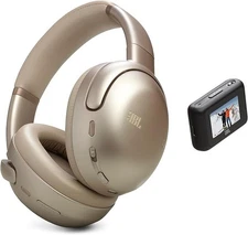 JBL Tour One M3 Wireless Noise-Canceling Headphones w/Smart Tx Transmitter Mocha