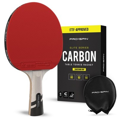 PRO-SPIN Ping Pong Paddles - Professional Level 1-Pack, 1-Pack | Active Red 