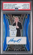 2025 Select WNBA Paige Bueckers Rookie Auto /49 PSA 10 Auto 10 Pop 1 Wings RC SP
