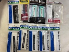 Set of 10 tennis grips