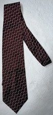 DC Daniel Craig Italian Silk Neck Tie Burgandy Handmade