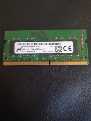 Micron 8GB DDR4 PC4-17000 2400T SO-DIMM Laptop RAM MTA8ATF1G64HZ-2G3B1