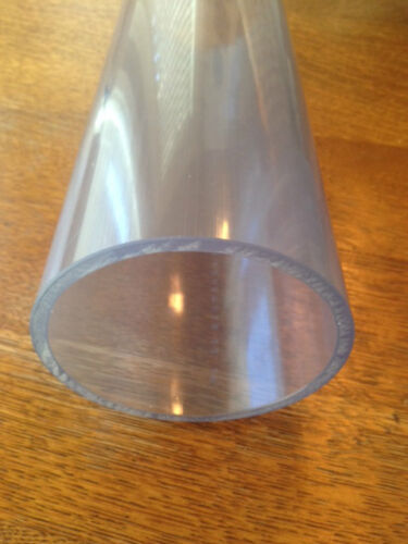 4" X 12" Clear PVC Pipe - Picture 1 of 1