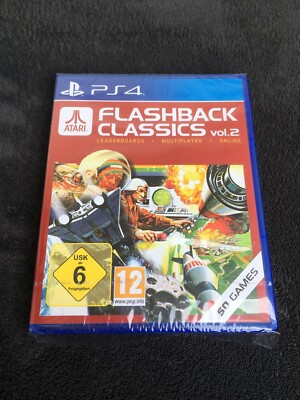 PS4 Atari Flashback Classics Vol 2 PAL Fr Neu