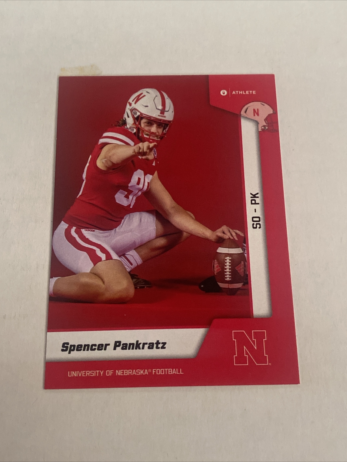 2023 ONIT Nebraska Cornhuskers FOOTBALL card SPENCER PANKRATZ eBay