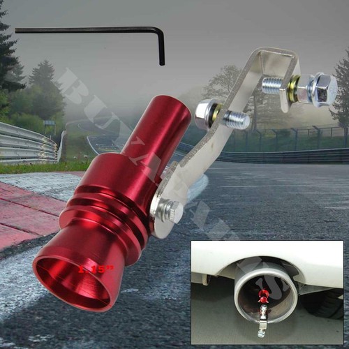 Universal Large Red Turbo Sound Exhaust Whistle Blow off Valve