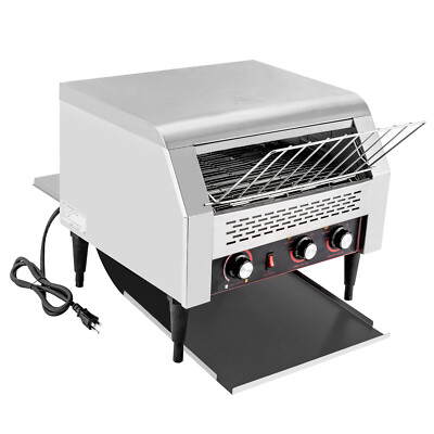 450Slices/H 2600W Commercial Conveyor Toaster Heavy Duty Electric Baking Machine