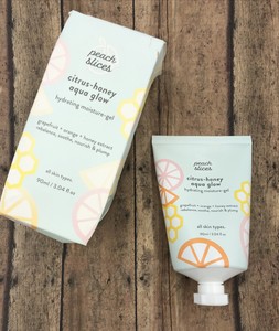peach slices moisturizer