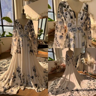 samant chauhan square neck floral embroidered mini dress A beautiful black dress featuring bold floral embroidery – Samant Chauhan main image 0