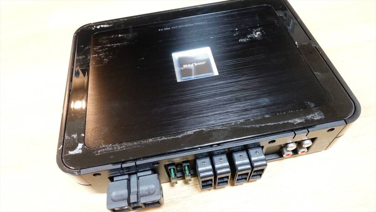 Alpine PDX-F4 4-channel Car Audio Power Amplifier Confirmed Alpine PDX-F4 4-channel Car Audio Power Amplifier Confirmed