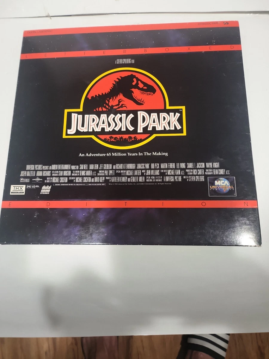 Jurassic Park Laserdisc